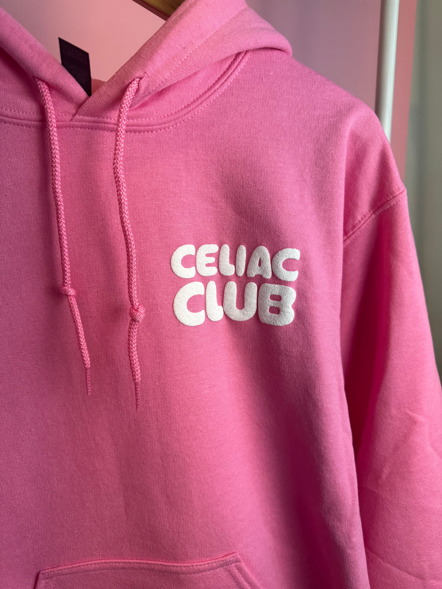 Celiac Club Pink Hoodie
