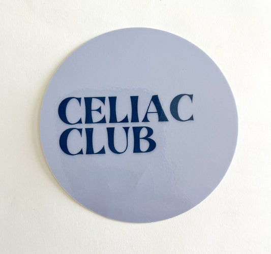 Celiac Club Sticker - Purple