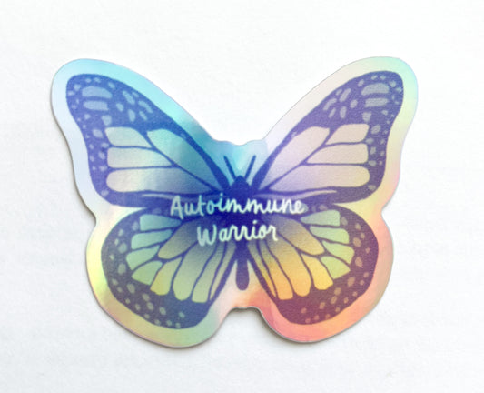 Autoimmune Warrior Sticker