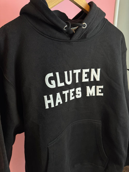 Gluten Hates Me Hoodie