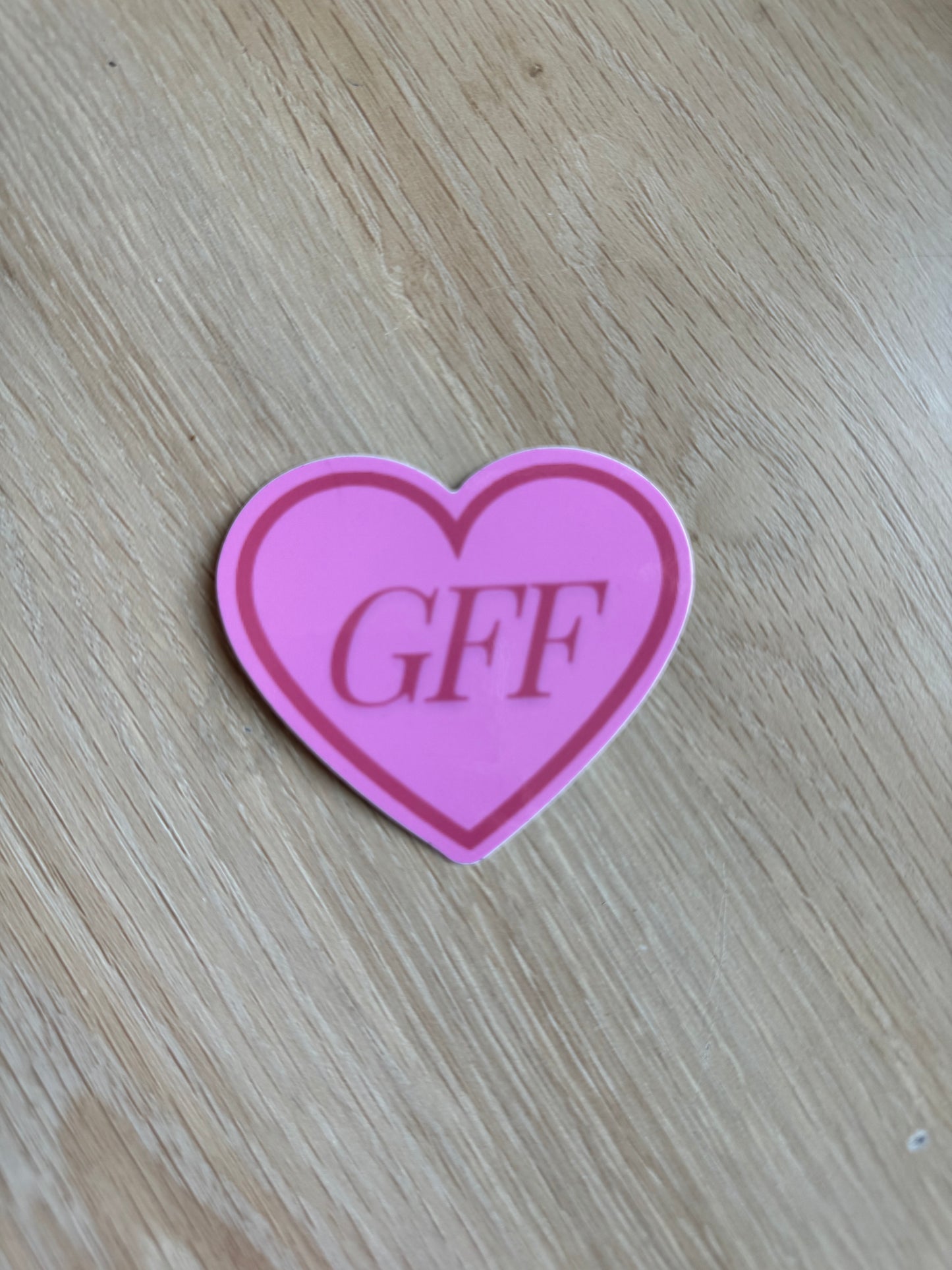 GFF Heart Sticker