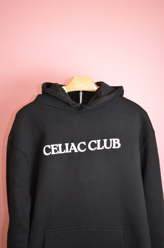 Black CELIAC CLUB Hoodie